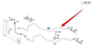 MERCEDES W203 ASB OLEJOVÁ RÚRA PRAVÁ