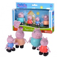 PEPPA PIG FIGURINES Rodina George BIG PlayBig BLOXX figúrky prasiatok