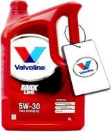 VALVOLINE MAXLIFE 5W30 API SN A3/B3 A3/B4 5L