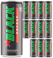 BLACK ENERGY Cannabis Energy Drink 12 x 250 ml