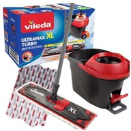 Vileda Flat Spin Mop Set Ultramat XL Turbo Easy žmýkanie