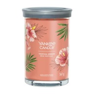 Pohár na sviečku Tropical Breeze Yankee Candle s 2 knôtmi