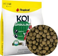 TROPICAL Koi Spirulina L 1,5kg/5L Krmivo do jazierka