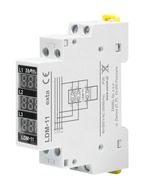 Digitálny modulárny indikátor napätia pre 3-fázovú koľajnicu 80-500VAC LDM-11 ZAMEL