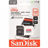 SanDisk ULTRA MICRO SD SDXC A1 128GB 140MB/S + AD