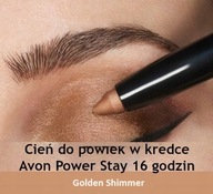 AVON Ceruzka na očné tiene POWER STAY 16 hodín GOLDEN SHIMMER