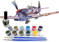 1:72 Spitfire Mk. Vb/ trail + farby 2 štetce lepidlo