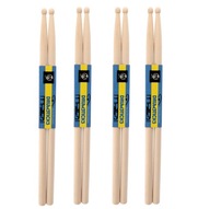 Bubnové paličky Maple Natural Moboog 5A 4 sady SET