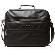 Pánska taška Ford B9 Report Bag Black Leather