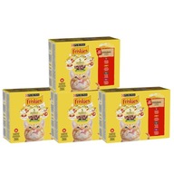 Miešané jedlo s mäsom v omáčke Purina FRISKIES 48x 85g