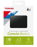 Prenosný USB disk Toshiba Canvio HDTB440EK3CA 4TB