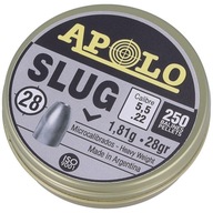 Apolo Slug pelety 28gr 5,5mm, 250ks (E19302)