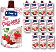 Lubella OATMOUSH RASPBERRY DATES 12x 100g tubová pena