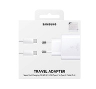 SAMSUNG ORIGINÁLNA nabíjačka 45W USB-C kábel biely