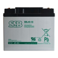 SSB SBL 45-12i 12V 45AH AGM BATÉRIA SBL45-12i