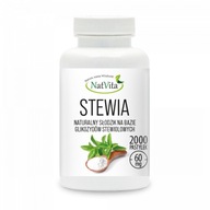 NatVita Stevia pastilky Stevia 60mg 2000 ks