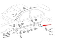 SIGNÁLNE TESNENIE PRE MERCEDES E CLASS W210 VZADU ĽAVÝ