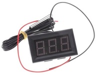 Elektronický LCD teplomer 12V od -50°C do +110°C