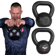 KETTLEBELL LIATIANÁ RYCHLOSTNÁ GUĽA Činka HMOTNOSŤ ČIERNA RÚČKA 10KG