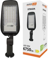 LED pouličné svietidlo 50W nastaviteľné svietidlo IP65