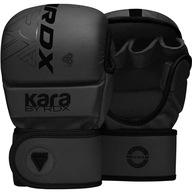 MMA sparingové rukavice RDX F6 KARA Matt Black Tréningové rukavice