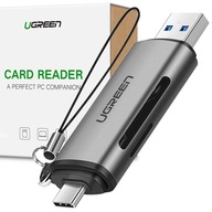 UGREEN ČÍTAČKA KARIET SD MICRO SD USB 3.0 ŠEDÁ