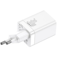 Baseus USB-C USB-A 30W QC a PD nástenná nabíjačka