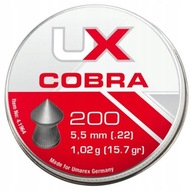 UMAREX COBRA pelety 200 ks. bod kal. 5,5 mm