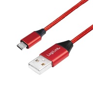 USB 2.0 kábel LogiLink CU0152 USB A - micro USB B,