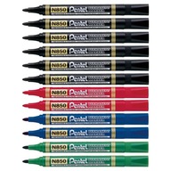 Súprava permanentných popisovačov PENTEL N850 - 6x ČIERNA, 2x ČERVENÁ, 2x MODRÁ, 2x ZELENÁ