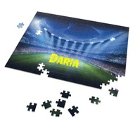 Puzzle + MENO FUTBALOVÉ VZORKY A4 110 ks