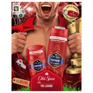 Darčeková súprava Old Spice Captain: Deodorant + Gél + Gadget