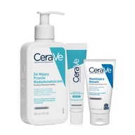 CeraVe Set proti nedokonalostiam: Čistiaci gél 236 ml, Gél 40 ml