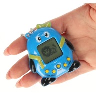 Hračka Tamagotchi, elektronická hra s modrým zvieratkom