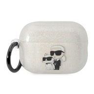 Karl Lagerfeld Glitter NFT Karl & Choupette – puzdro AirPods Pro 2 (cez