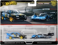 HOT WHEELS PREMIUM CULTURE CAR 2-balenie Volkswagen Jetta MK3 /Volkswagen ID R