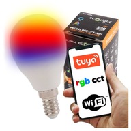 LED RGB CCT E14 6W WIFI SMART TUYA EKO ŽIAROVKA