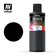 VALLEJO PREMIUM COLOR 63020 ČIERNA 200ml VEĽK