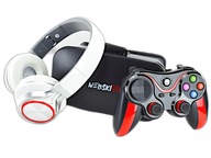 Bezdrôtový gamepad Goggles VR Glasses + Headphones