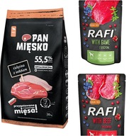 Pan Mięsko Teľacie mäso s morkou 20kg + zadarmo