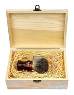 Kefka na holenie BADGER HAIR BRUSH DARČEKOVÝ STOJAN 100% BADGER HAIR BRUSH