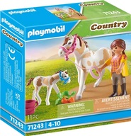 PLAYMOBIL Country 71243 Kobyla so žriebätkom