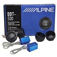 2X ALPINE DDT-S30 stereo hudobné reproduktory do auta