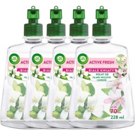 Náplň do osviežovača vzduchu Air Wick Active Fresh White Flowers 4x228ml