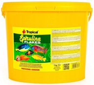 TROPICKÁ SPIRULINA VLOČKY 5L/1kg VLOČKOVÉ JEDLO