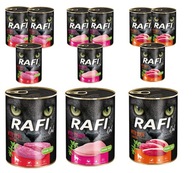 Krmivo RAFI CAT - mix 3 príchutí - 12x400g