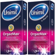 UNIMIL ORGAZMAX Kondómy s PUBS 20 ks.