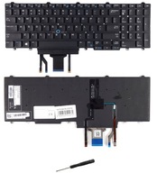 KLÁVESNICA PRE DELL LATITUDE E5550 E5570 / LED