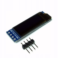 OLED DISPLEJ 128X32 0,91 BIELY I2C SSD1306