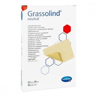 Grassolind 7,5cm x 10cm obklad na popáleniny 10 ks.